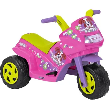 Dětské zboží Peg Pérego PEG PÉREGO Mini Puppy 25W 6V Tříkolka holčičí ELEKTRICKÉ VOZÍTKO + Doprava ZDARMA