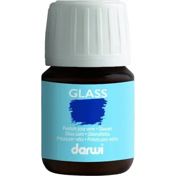 Speciální výtvarná barva Darwi DA0700030800C Barva na sklo Brown 30 ml 1 ks