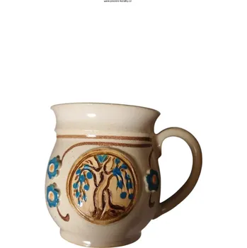 Keramický hrnek se stromem (Hrnek z keramiky - strom)