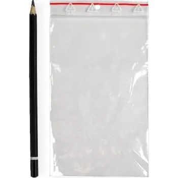 Sáček na potraviny Rychlouzavírací sáček "zip-bag" 100×150 mm