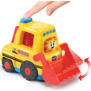 autíčko VTech Tut Tut Baby Flitzer - Bagr, hračkové vozidlo