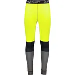 Pánské funkční termo kalhoty premium ALTISPORT VOJ/ALM051TER02 NEON YELLOW/ŠEDÁ XXL