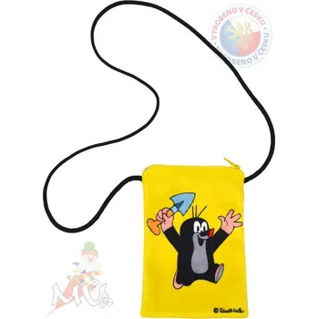 plyšák MORAVSKÁ ÚSTŘEDNA Taštička na krk KRTEK (Krteček) Žlutá *PLYŠOVÉ HRAČKY* | 43