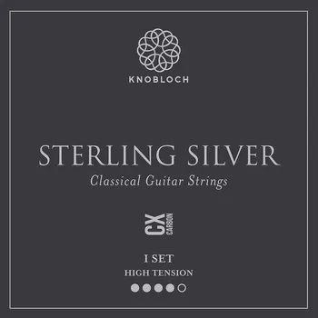 Struna pro kytaru a smyčcový nástroj Knobloch STERLING SILVER CX Carbon High Tension 34.5 + prodloužená záruka 3 roky
