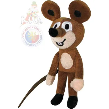 plyšák MORAVSKÁ ÚSTŘEDNA Myška 14cm Krtek (Krteček) *PLYŠOVÉ HRAČKY* | 852061