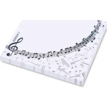 Samolepící bloček hudebnikum.cz Lepící poznámkový bloček - PARTITURA