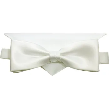 Motýlek Motýlek Brinkleys Modern s kapesníčkem - champagne