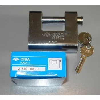 Visací zámek CISA 21810.80.0 visací zámek 2 klíče