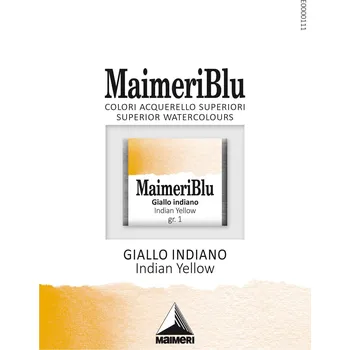 Vodová barva Maimeri Blu Akvarelová barva Indian Yellow 098 1,5 ml 1 ks