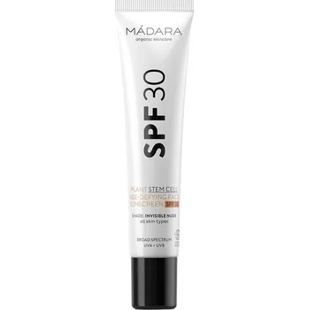 Přípravek na opalování Mádara Anti-age opalovací krém na obličej Plant Stem Cell SPF30 40 ml