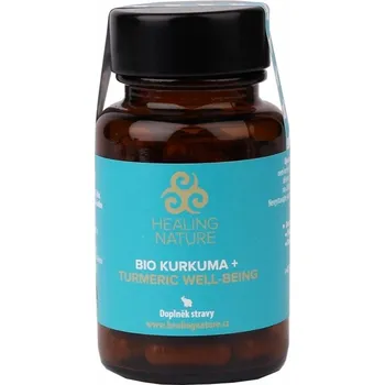 Přírodní produkt BIO Kurkuma+, 60 kapslí, Healing Nature