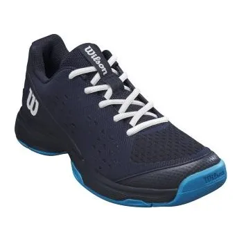 DĚTSKÁ TENISOVÁ OBUV WILSON RUSH PRO JR L Navy Blaze UK 3.5 - 36