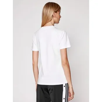 Pánské tričko adidas T-Shirt adicolor Classics Trefoil GN2899 Bílá Regular Fit 30