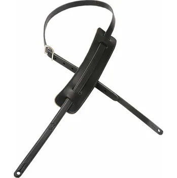 Kytarový popruh Levy's Holly Deluxe 0.62 Black Kytarový pás