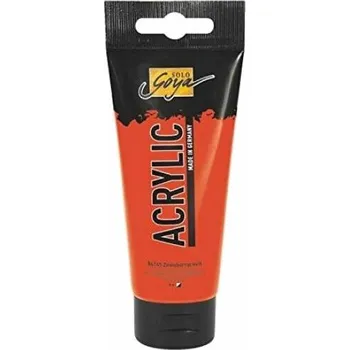 Vodová barva Kreul 84145 Akrylová barva Vermilion Red Light 100 ml 1 ks