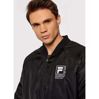 Pánský bomber Fila Bunda bomber Raam Light 689345 Černá Regular Fit S
