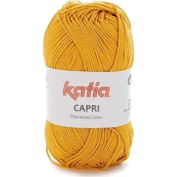 Příze Katia Capri 82144 Mustard Pletací příze