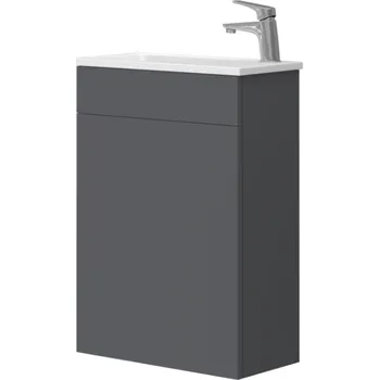 Koupelnový nábytek Lavedo Amadeo II Antracit 50 koupelnová skříňka s umyvadlem