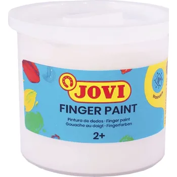 Speciální výtvarná barva Jovi 56001 Prstová barva White 125 ml 1 ks