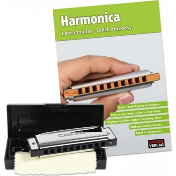 Foukací harmonika Cascha HH 1600 Blues Set Diatonická ústní harmonika