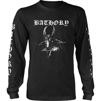 Pánské tričko Bathory Tričko Goat Long Black L