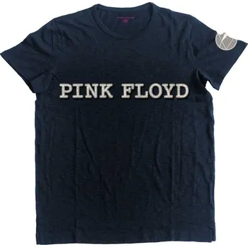 Pánské tričko Pink Floyd Tričko Logo & Prism Unisex Navy Blue XL