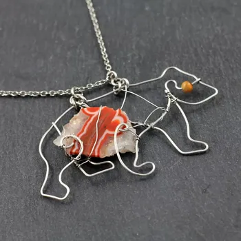 Náhrdelník Přívěsek medvěd Matěj