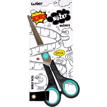 Kancelářské nůžky Nůžky 16,5cm nerez