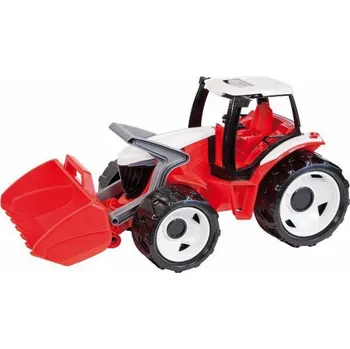Hračka na písek LENA Traktor se lžící 69cm modro-šedý plast 02055