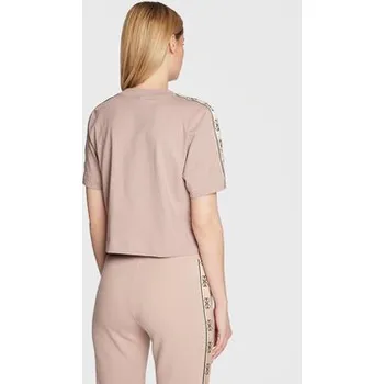 Guess T-Shirt V3RI08 I3Z14 Růžová Relaxed Fit XS