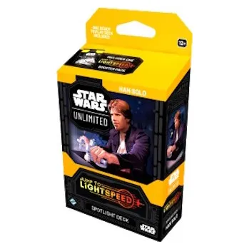 Desková hra Star Wars: Unlimited - Jump to Lightspeed Spotlight Deck - Han Solo - EN
