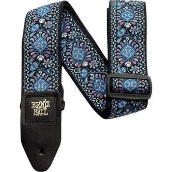 Kytarový popruh Ernie Ball Classic Jacquard Indigo Orchid Kytarový pás