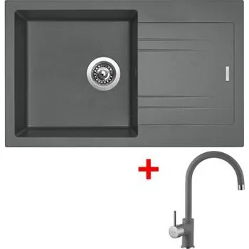 Kuchyňský dřez Sinks LINEA 780 Titanium + Vitalia GR