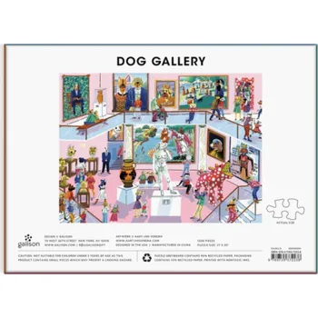 Puzzle Galison Puzzle Psí galerie 1000 dílků