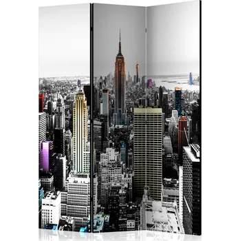 Paraván Paraván Iridescent skyscrapers Dekorhome