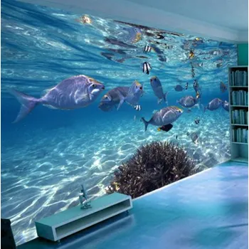 Fototapeta Solution Media 3D tapeta - Mořské akvárium MU60 3 - 3D Relief - Vliesová tapeta - 320g/m2