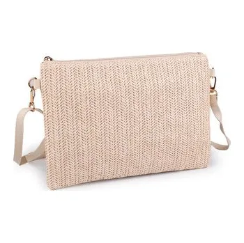 Kabelka Kabelka / pouzdro 28x20 cm - 1 ks - 1 béžová světlá