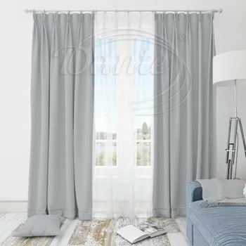 Dante Látka Blackout UNI 151 sv.šedý na závěsy, polštářky - 40 x 40 cm