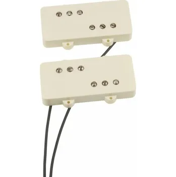 Strunný nástroj Fender Cunife Wide Range Jazzmaster Pickup Set Vintage White Kytarový snímač