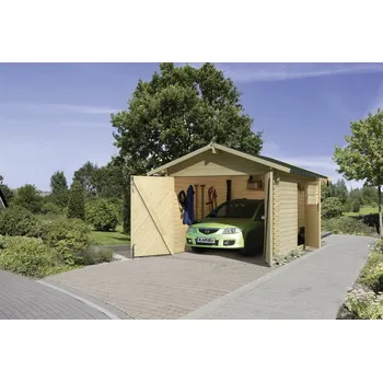 Přístřešek na auto Přístřešek na auto 297 x 447 cm smrk Dekorhome