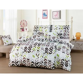 Povlečení 6 dílné Povlečení mikrovlákno Bernadeta 200x140cm+90x70cm TiaHome