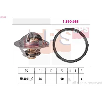 Těsnění motoru Termostat, chladivo EPS 1.880.802