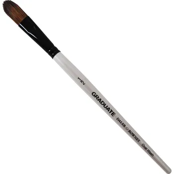 Malířský štětec Daler Rowney Graduate Watercolour Brush Pony & Synthetic Oválný štětec 1/2