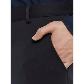 Blend Kalhoty z materiálu Napa 20711182 Tmavomodrá Slim Fit 32_34