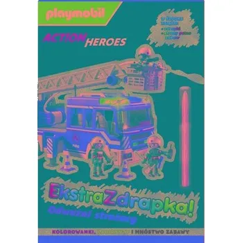 První čtění Odważni strażacy. Playmobil Action Heroes. Ekstrazdrapka - opracowanie zbiorowe