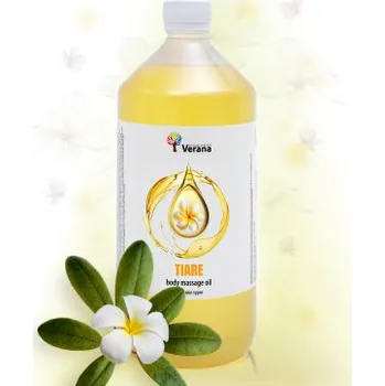Masážní přípravek VERANA Masážní olej Gardénie 1000 ml