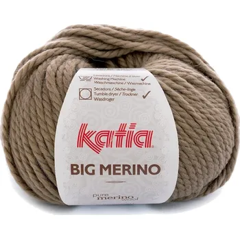Příze Katia Big Merino 20 Light Brown Pletací příze