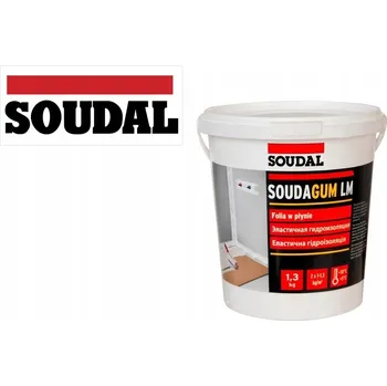 Stavební fólie SOUDAL SOUDAGUM Těsnicí FÓLIE v tekuté formě 1,3 kg