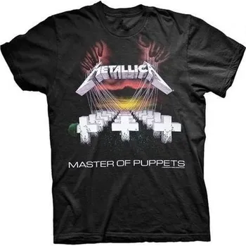 Pánské tričko Metallica Tričko Master of Puppets Unisex Black 2XL