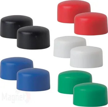 Dekorativní magnet Magnet 10mm, 10ks, barva: mix barev